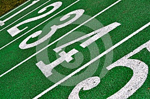 Athletics Track Lane Numbers