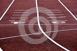 Athletics track photo