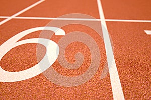 Athletics Track Startline