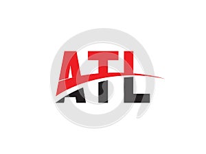 ATL Letter Initial Logo Design Vector Illustration photo