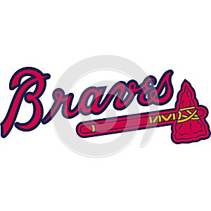 Atlanta braves sports logo