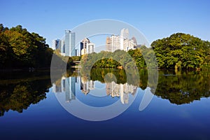 Atlanta Cityscape reflection