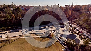 Atlanta Georgia skate park on the BeltLine