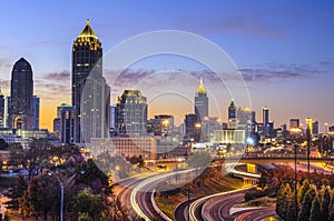 Atlanta, Georgia Skyline