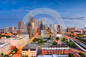 Atlanta Georgia Skyline