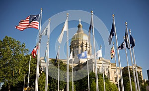 Atlanta Georgia State Capital Gold Dome City Architecture