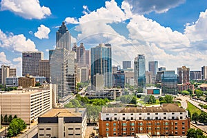 Atlanta, Georgia, USA Downtown Skyline