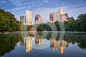 Atlanta, Georgia, USA Midtown Skyline