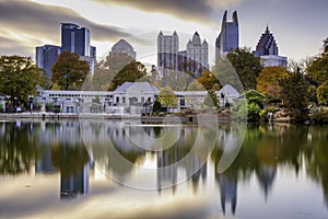 Atlanta Park Skyline