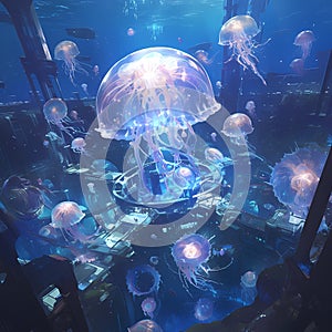 Atlantean Dreamscape - Underwater City Fantasy