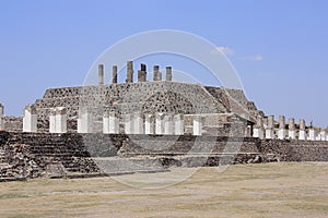 Atlantes toltecas in Tula hidalgo II photo