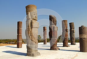 Atlantes toltecas in Tula hidalgo, mexico IV