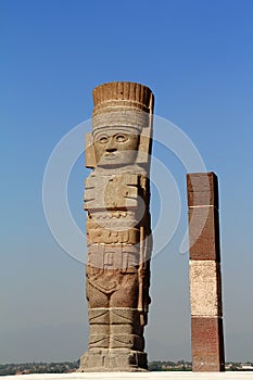 Atlantes toltecas in Tula hidalgo, mexico V