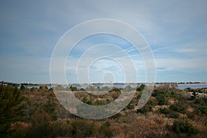 Atlantic City and Brigantine Coastal Shore Landscape