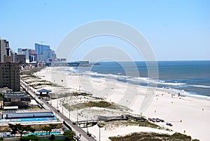 Atlantic City Skyline and Beaches