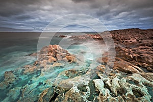 Atlantic coast in County Clare