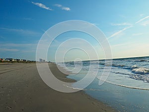 Atlantic Coastline at Carolina Beach