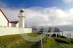 Atlantic lighthouse in Dingle