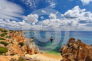 Atlantic ocean - Camilo beach, Lagos Algarve Portugal