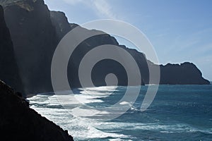 Atlantic ocean cliffs