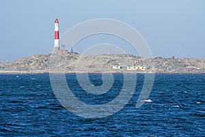 Atlantic Ocean coast near Luderitz town in Namibia