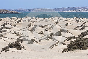 Atlantic Ocean coast near Luderitz town in Namibia