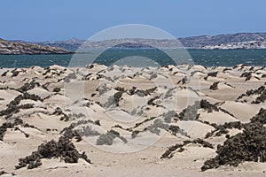 Atlantic Ocean coast near Luderitz town in Namibia