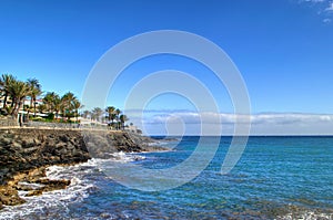 Atlantic ocean in Gran Canaria