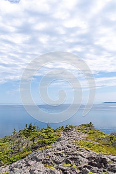 Atlantic Ocean from King`s Cove, Newfoundland 2