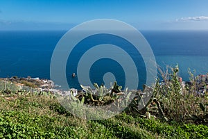 Atlantic ocean near Funchal city