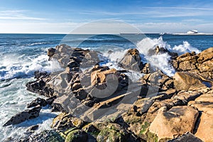 Atlantic Ocean in Porto photo