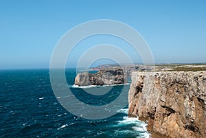 The Atlantic Ocean on the Portuguese coast photo