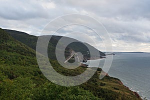 The Atlantic Ocean on a rocky coastline