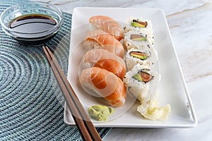 Atlantic Salmon Sushi Roll