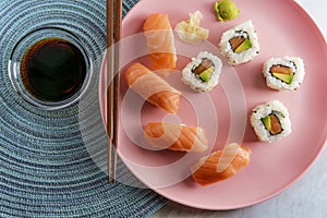 Atlantic Salmon Sushi Roll