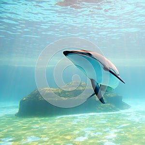 Atlantic white-sided dolphins come to see you