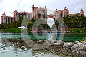 The Atlantis hotel, Nassau. BAHAMAS.