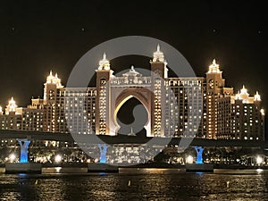 Atlantis Hotel in Palm Jumeirah, Dubai, UAE
