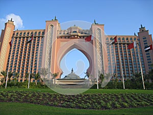 Atlantis Hotel in Palm Jumeirah, Dubai, UAE