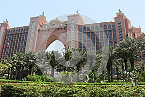 Atlantis hotel in Palm Jumeirah Dubai United Arab Emirates