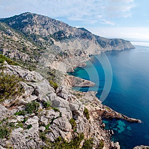 Atlantis on island of Es Vedra on Ibiza