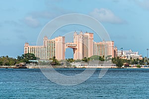 The Atlantis resort in Nassau, Bahamas