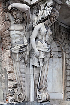 Atlas and Caryatid