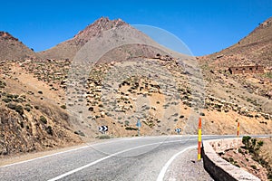 Atlas mountains highway, Morocco