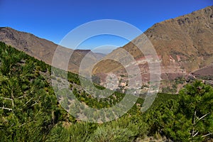 Atlas Mountains, Morocco, nature landscape