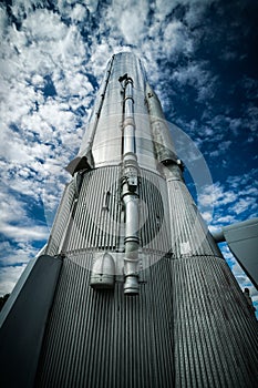 Atlas Rocket Looking Up