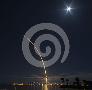 Atlas V rocket launch from Cape Canaveral