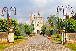 Ancient monastery in atlatlahucan, near cuautla, morelos, mexico I
