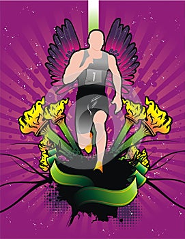 Atlethic vector composition