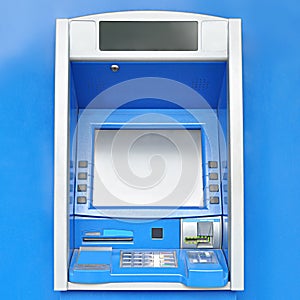 ATM or automated teller machine